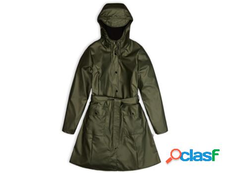 Abrigo RAINS Mujer (L - Verde)