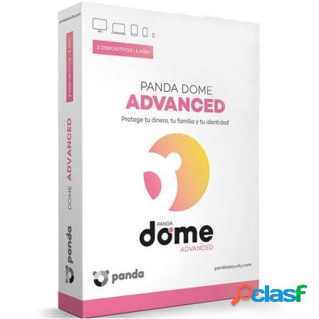 Antivirus panda dome advanced/ 2 dispositivos/ 1 ano