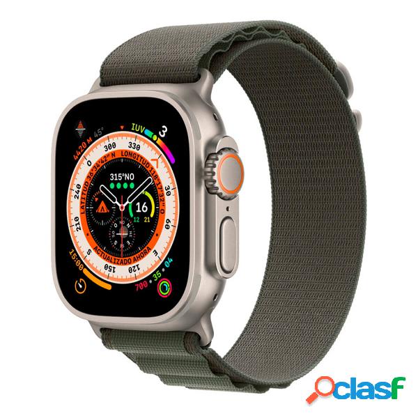 Apple watch ultra (gps + cellular) 49mm titanio con correa