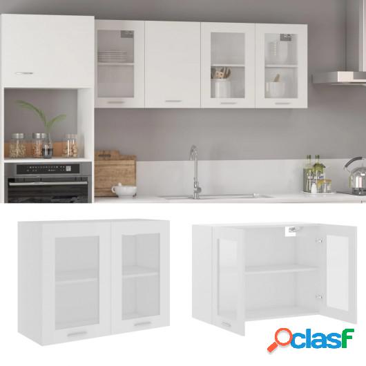 Armario colgante cocina contrachapada blanco 80x31x60 cm