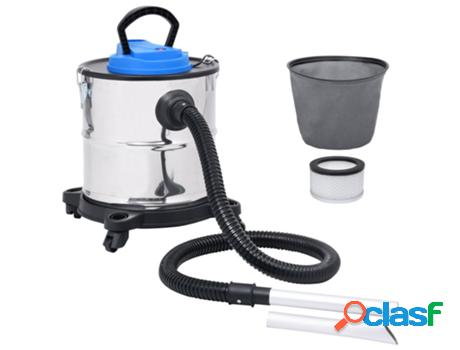 Aspirador De Cenizas Con Filtro Hepa De 1200 W Y 20 L VIDAXL
