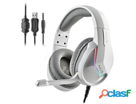 Auriculares Gaming NGS Ghx-515 Ps/Xbox/Pc Blanco
