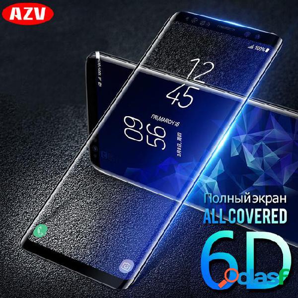 Azv 6d screen protector for samsung galaxy s8 s9 note8