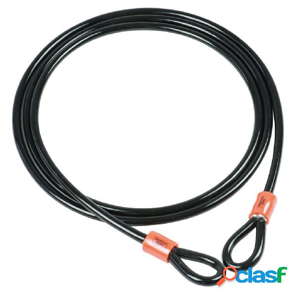 BURG-WÄCHTER Cable de seguridad en espiral 5 m negro
