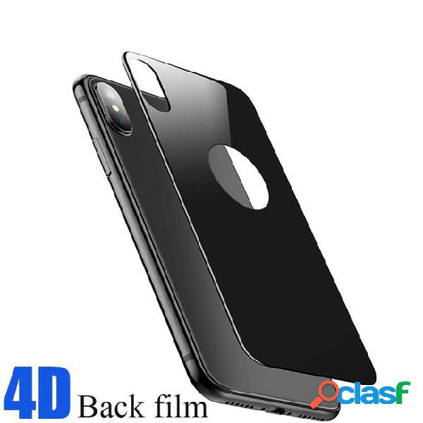 Back proof protective 4d ultra thin tempered glass for
