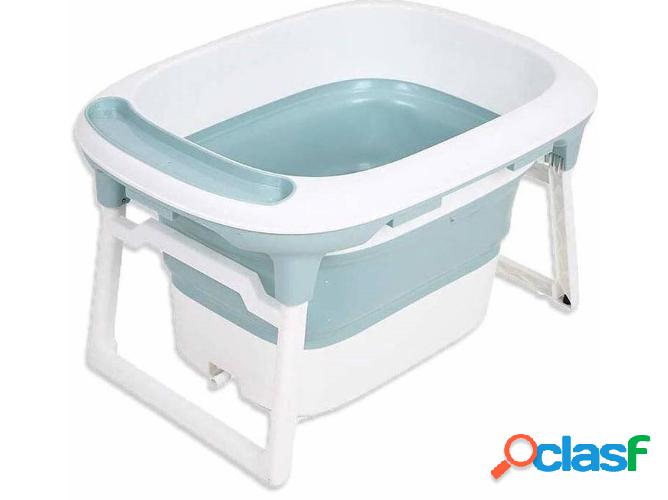 Bañera de Bebé BABIFY Plegable con Cojín Reductor Aqua