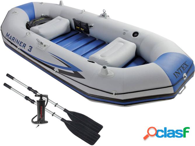 Barca Hinchable con Remos INTEX Mariner 3 (297 x 127 x 46