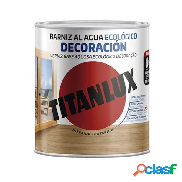 Barniz ecologico titanlux caoba satinado 750 ml