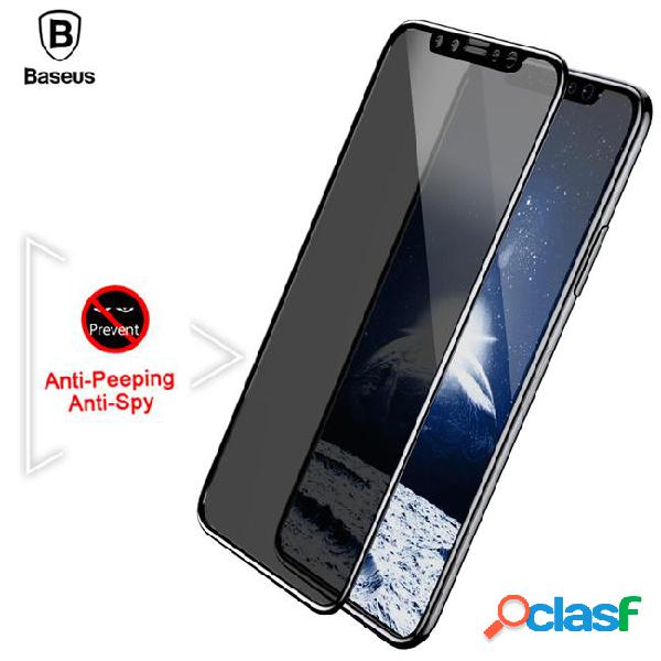 Baseus screen protector for iphone x 10 privacy anti peeping