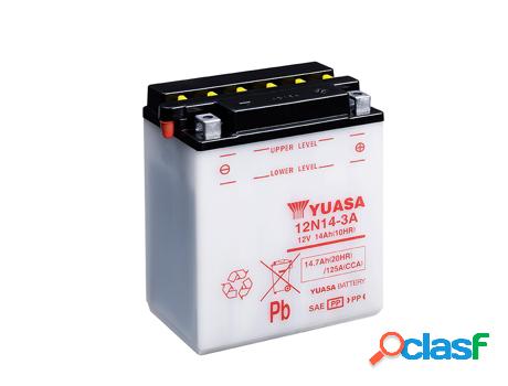 Batería para Moto YUASA 12N14-3A