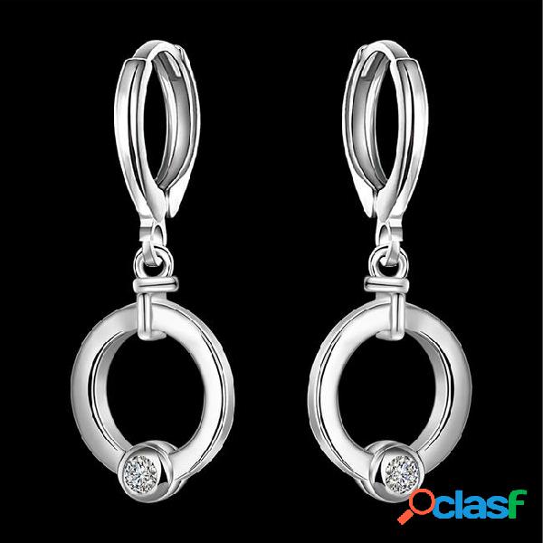 Beautiful design 925 sterling silver dangle earrings with