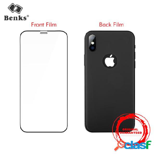 Benks 3d front film and back film anti scratch full cover
