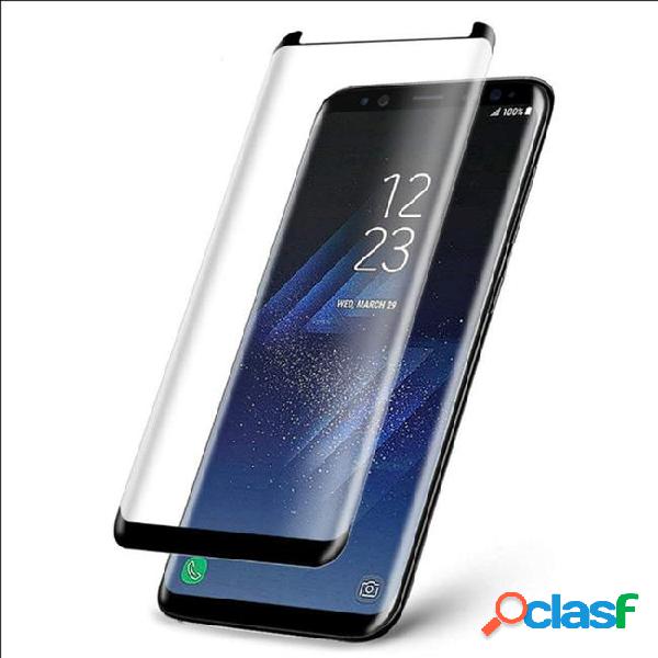 Big order 3d tempered glass screen protector curved case