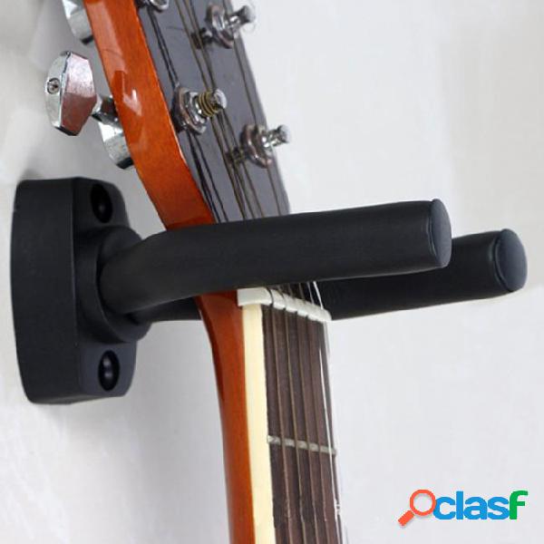 Black guitar hanger hook holder wall mount stand rack
