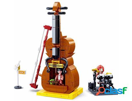 Blocs de Construcción SLUBAN Creator The Cello Shop 308 Pzs