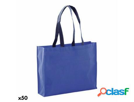 Bolsa de Compras 143209 (70 cm) (50 Unidades) Azul