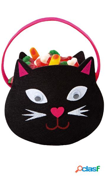 Bolsa de Gatito Negro Porta caramelos
