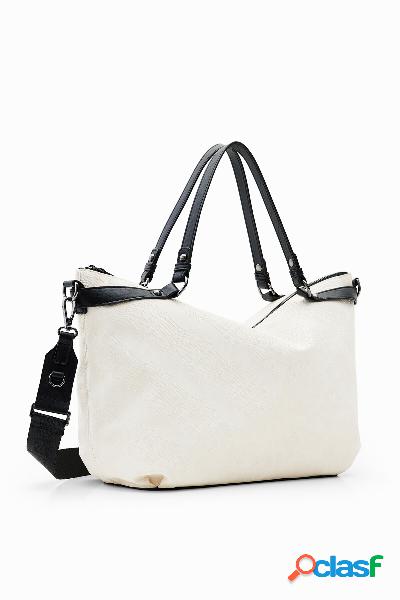 Bolso grande logos - WHITE - U