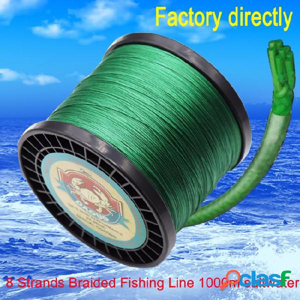 Braided daoud 8 strands braided fishing line 1000m super