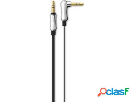 Cable PHILIPS Audio Jack 3,5Mm M + Jack Angled