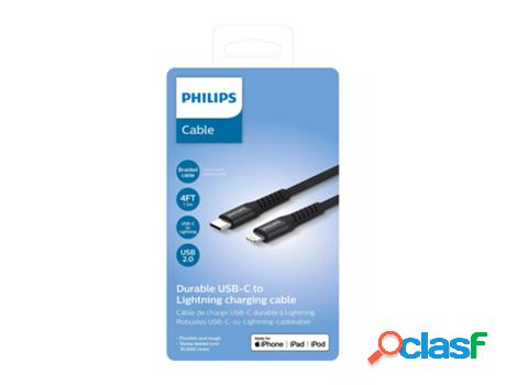 Cable PHILIPS Usb C para Lightning 3.0 1,2 M