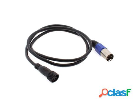 Cable Xlr Dmx M Con Conectores 3Pin LEDBOX