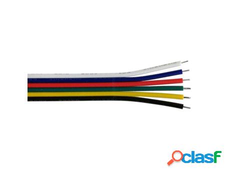 Cable de Conexión A Medida Para Tiras Led Rgb+Cct 6X050mm