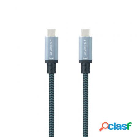 Cable usb 3.1 nanocable 10.01.4100-comb/ usb tipo-c macho -