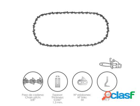 Cadena motosierra 3/8 / 0.050 1,3 mm. / 50 eslabones / 91 p