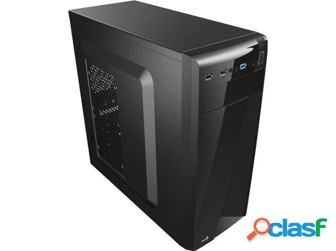 Caja PC AEROCOOL CS-1101 (ATX Mid Tower - Negro)