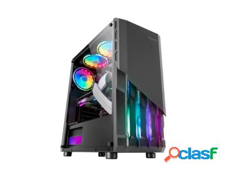 Caja Pc Gaming Atx Micro-Atx MARS GAMING Mc-X7 Negro Argb
