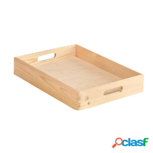 Caja de madera pino astigarraga sin tapa 7x30x40cm