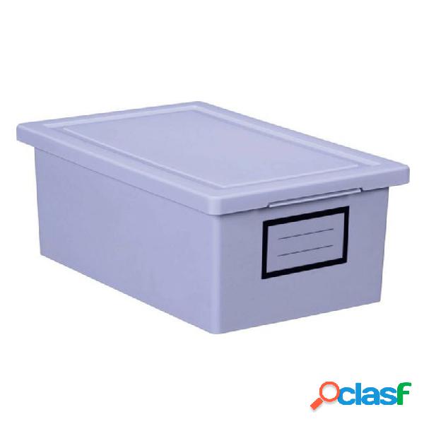 Caja organizadora de resina terry premier box lila