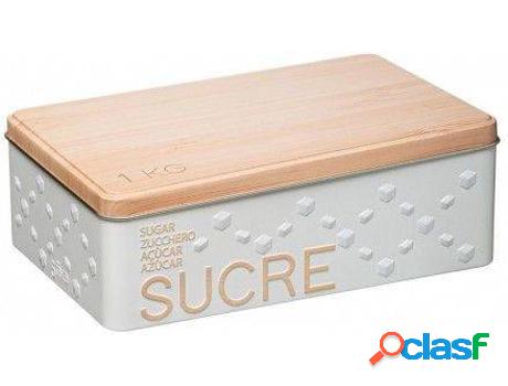 Cajas De Té HOGAR Y MÁS Azúcar Metálica Chic(metal)