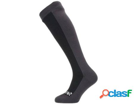 Calcetines SEALSKINZ Calcetine Ta Rodilla Clima Calido Gri