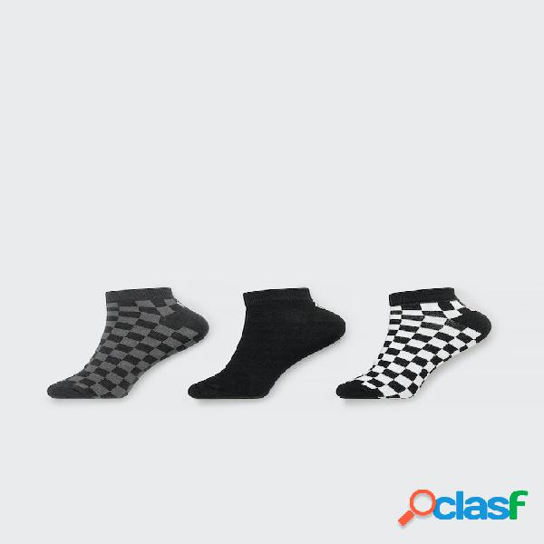 Calcetines polinesia sneakers pack 3 dame hombre