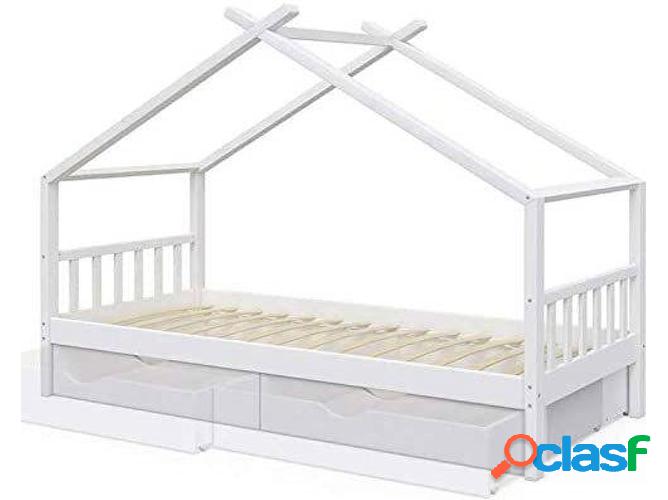 Cama BABIFY (Compatible con Colchón:200x90 cm)