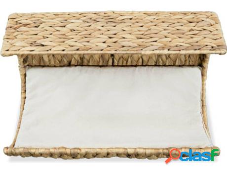 Cama para Gatos VIDAXL Con Cojín (Marrón - 37x20x20cm -