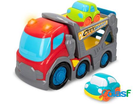 Camión COLORBABY grúa con luz y sonidos Kiddy GO!