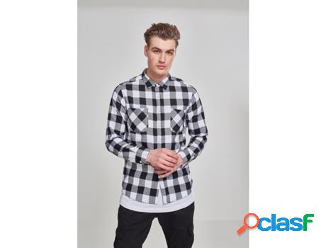 Camisa URBAN CLASSICS Hombre (Multicolor - S)