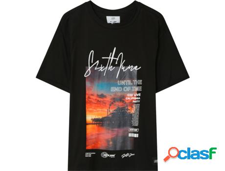 Camiseta SIXTH JUNE Hombre (Multicolor - S)