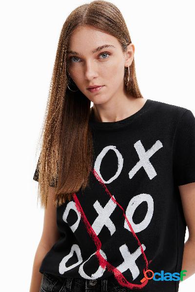 Camiseta arty - BLACK - S