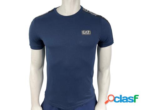 Camiseta para Hombre EA7 EMPORIO ARMANI R4 Azul para Fitness
