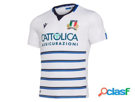 Camiseta para Hombre MACRON De Exterior Italie Rugby 2019