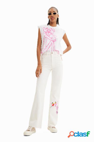 Camiseta sin mangas Pink Panther - WHITE - L