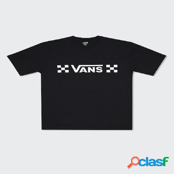 Camiseta vans check-b drop v white hombre