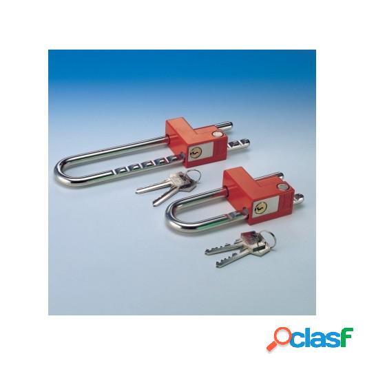 Candado Seguridad 47-123Mm Arco Cremallera Extensible Laton