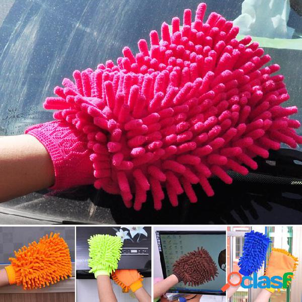 Car hand soft cleaning towel microfiber chenille washing