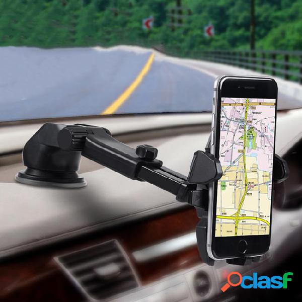 Car phone holder windshield dashboard suction mount stand