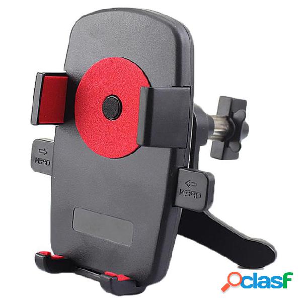 Car use phone holder air outlet rotatable phone holder clamp